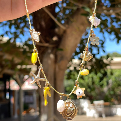 Collana piccolo oceano in 3 colori