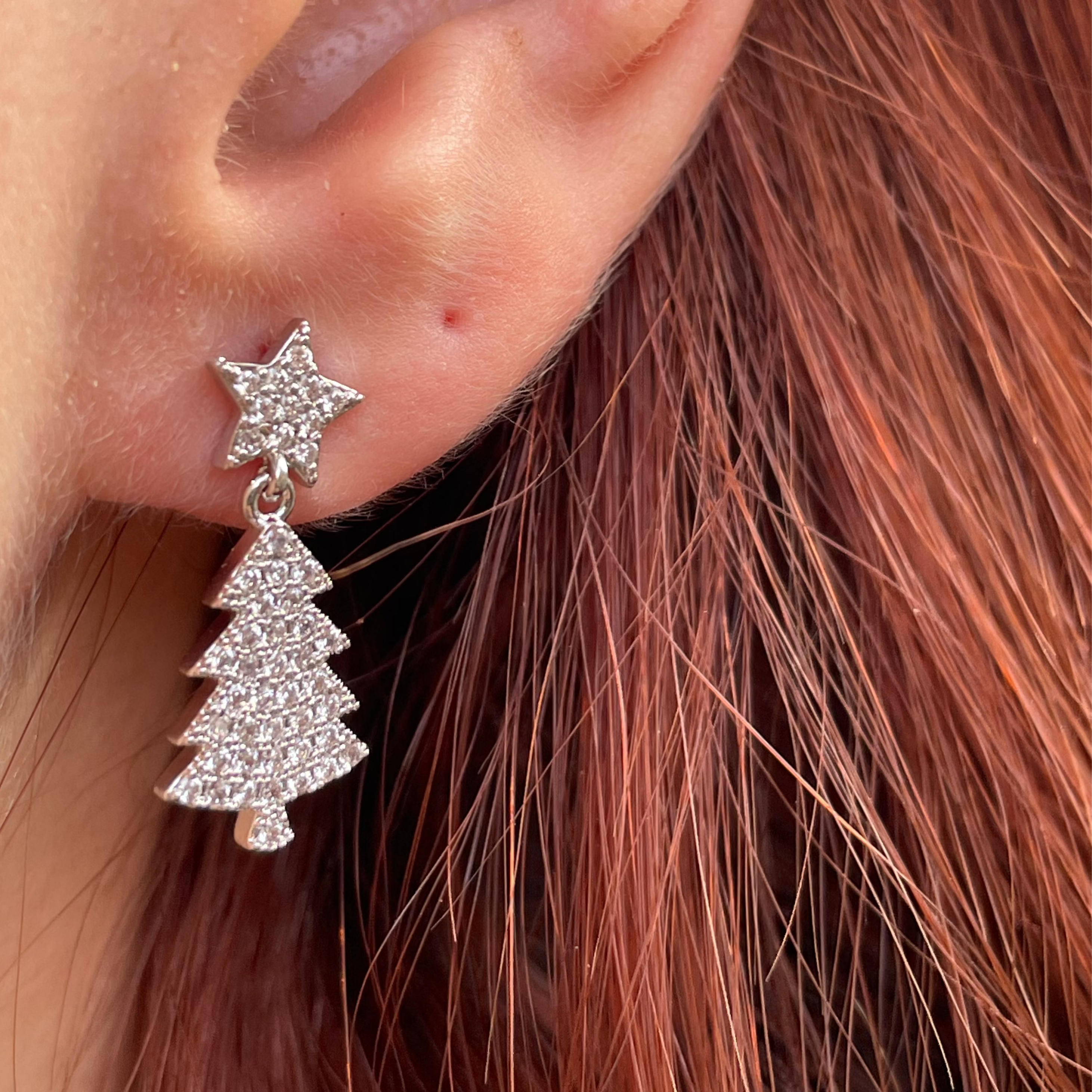 Orecchino albero di Natale