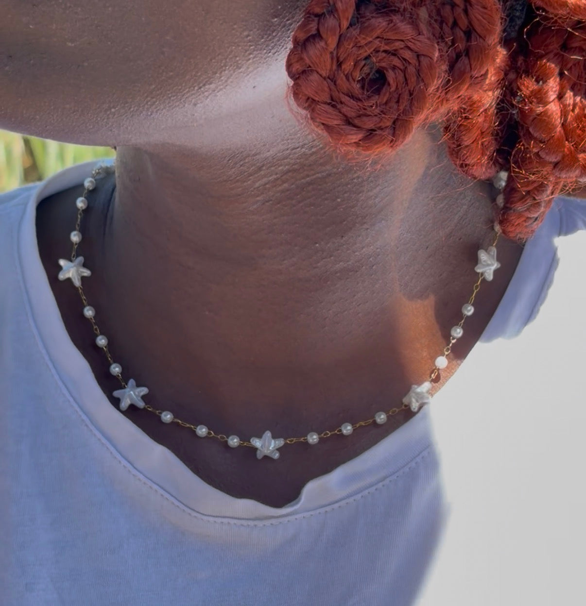Collana Sea Pearl Starfish