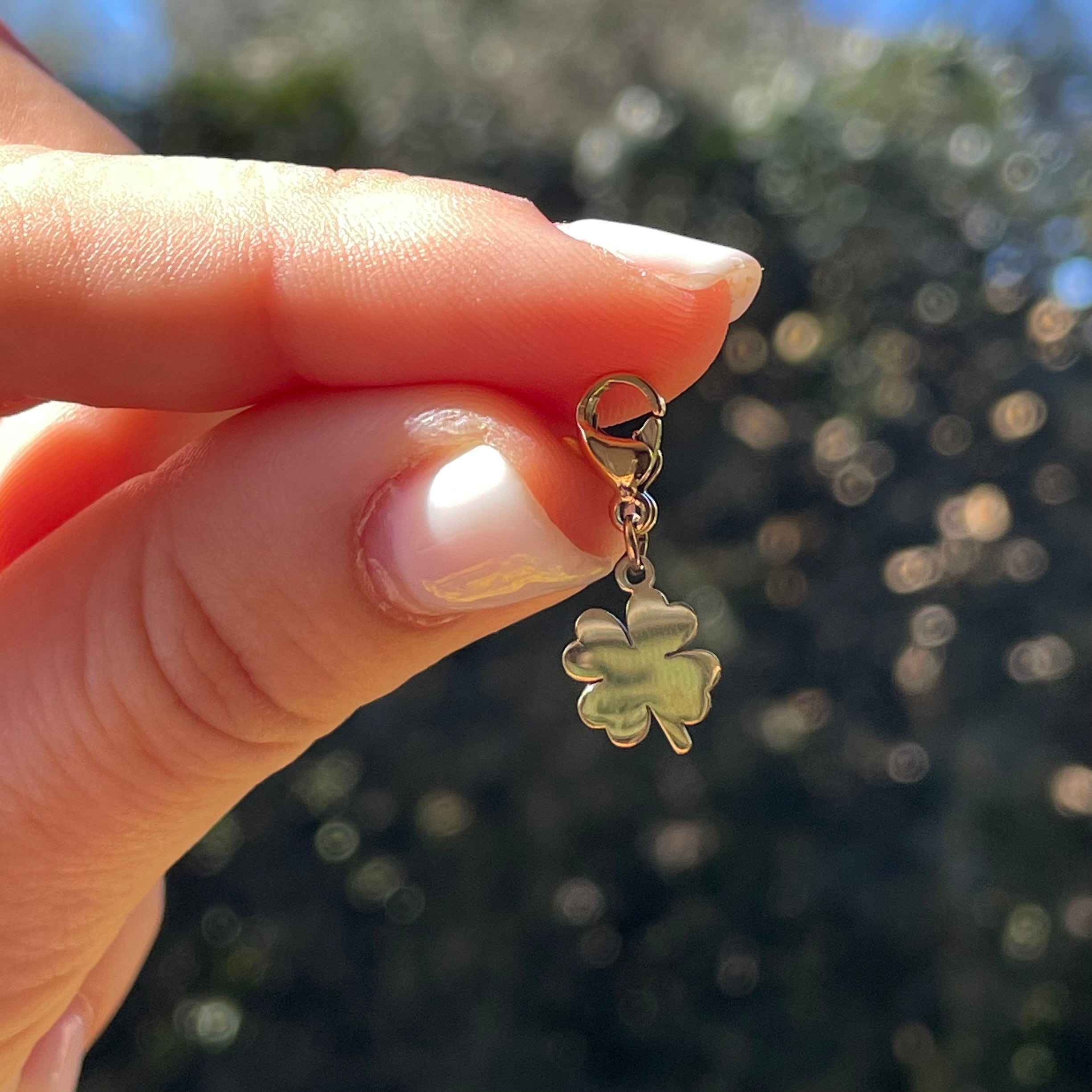 Charm Quadrifoglio in 2 colori