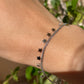 Bracciale con stelline in 2 colori