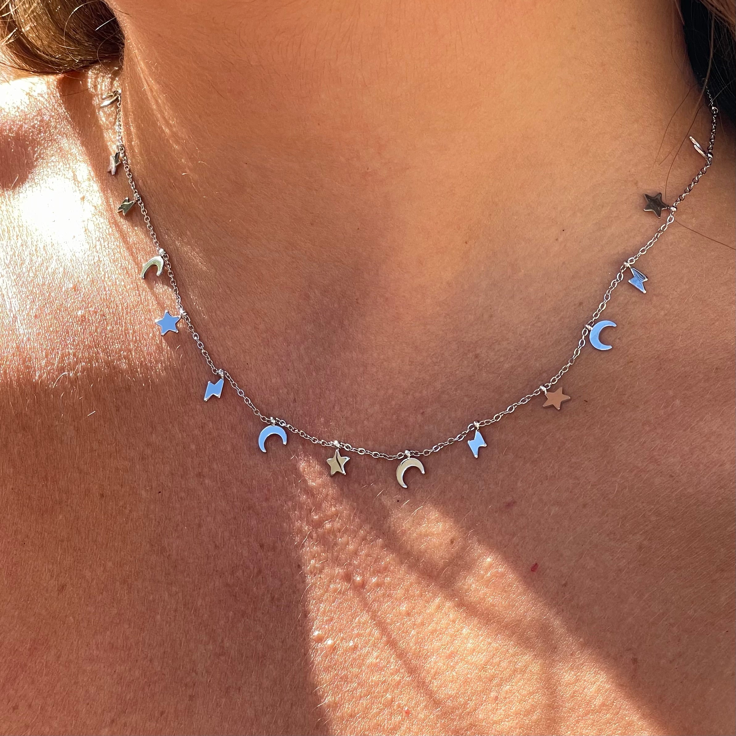 Collana universo in 2 colori