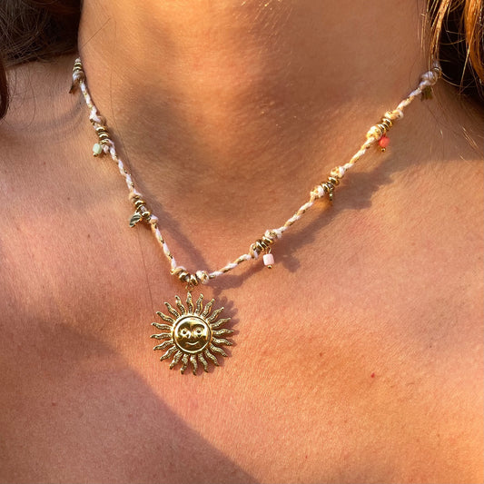 Collana tramonto in 5 colori
