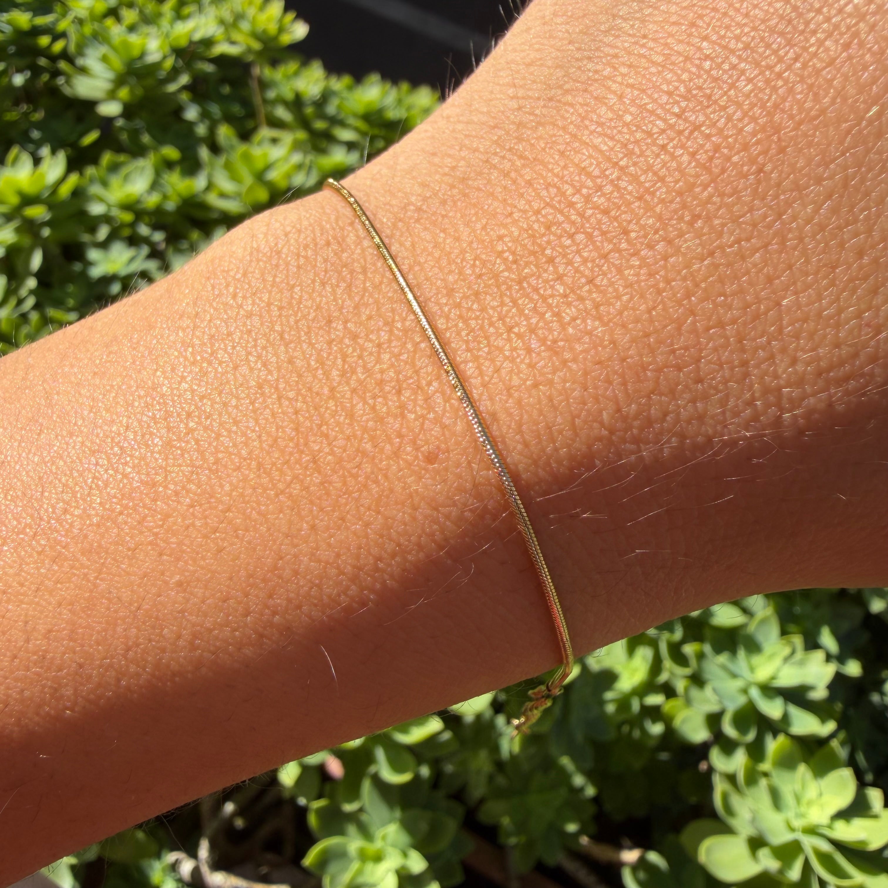 Bracciale filo semplice in 2 colori