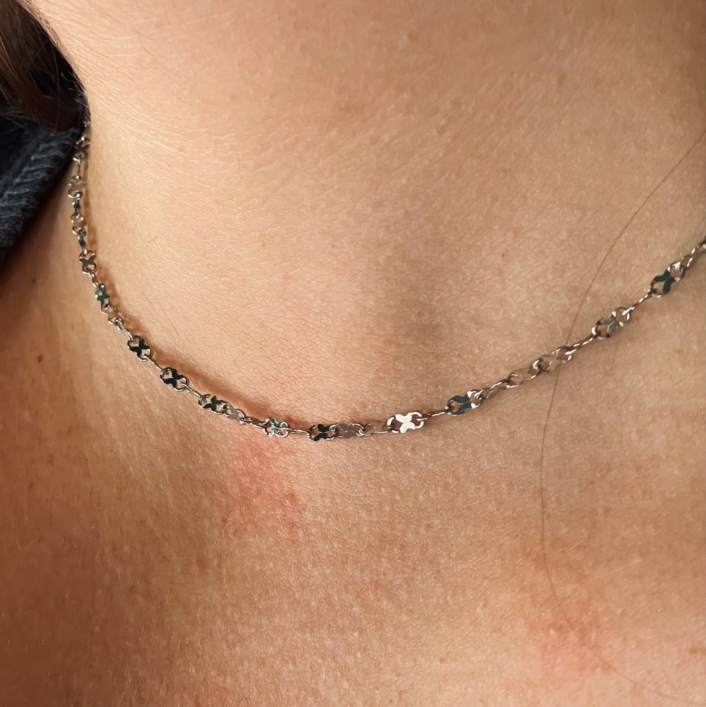Collana filo in 2 colori