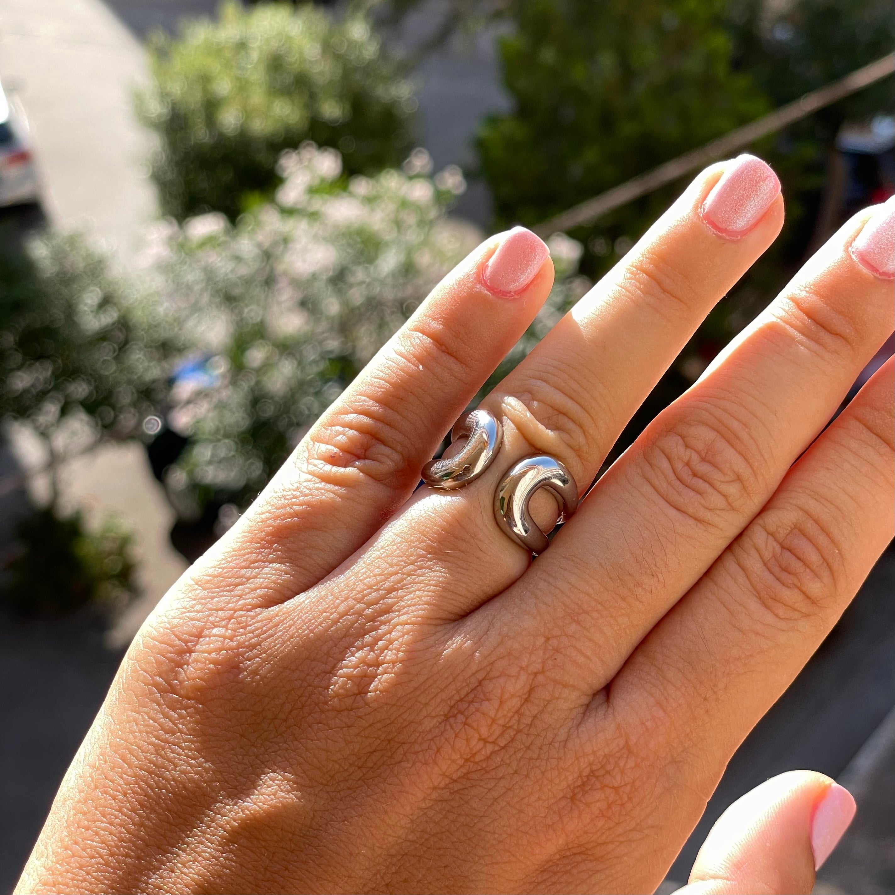 Anello avvolgimi in 2 colori