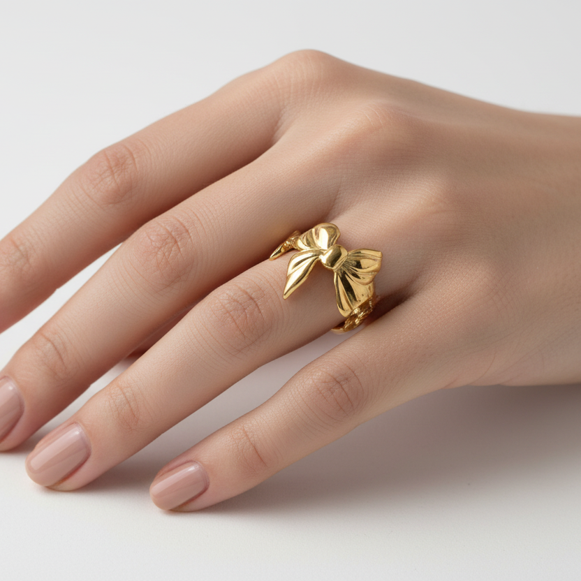 Anello Bow in 2 colori