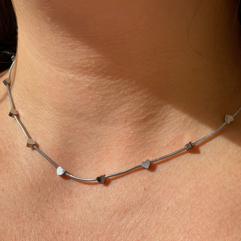 Collana cuori