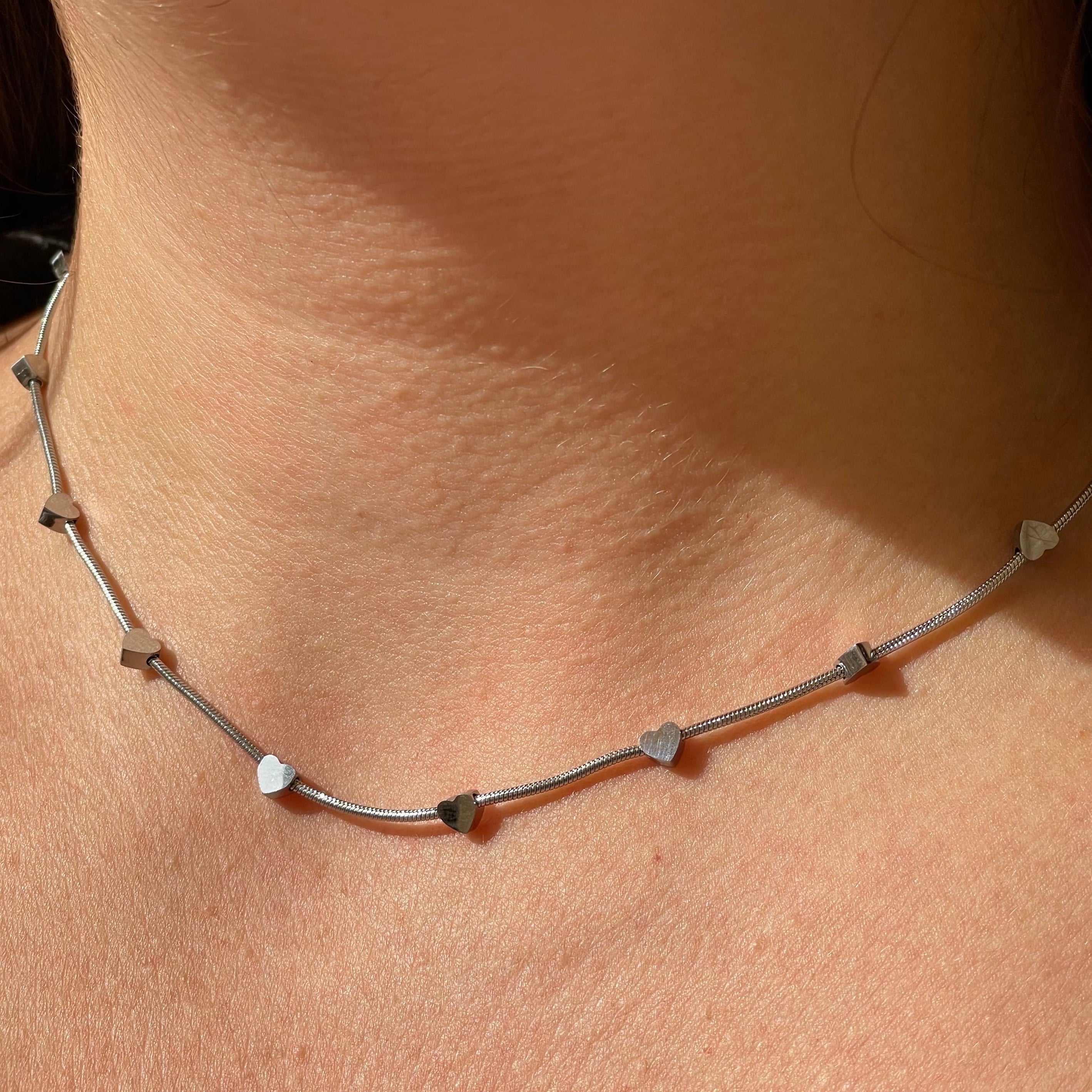 Collana cuori