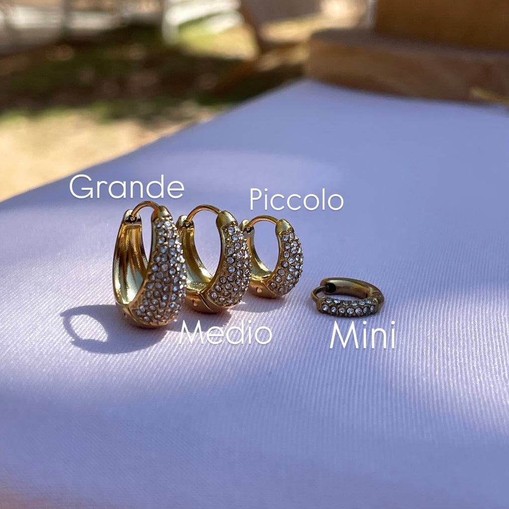 Cerchietto chunky glitter in 2 colori