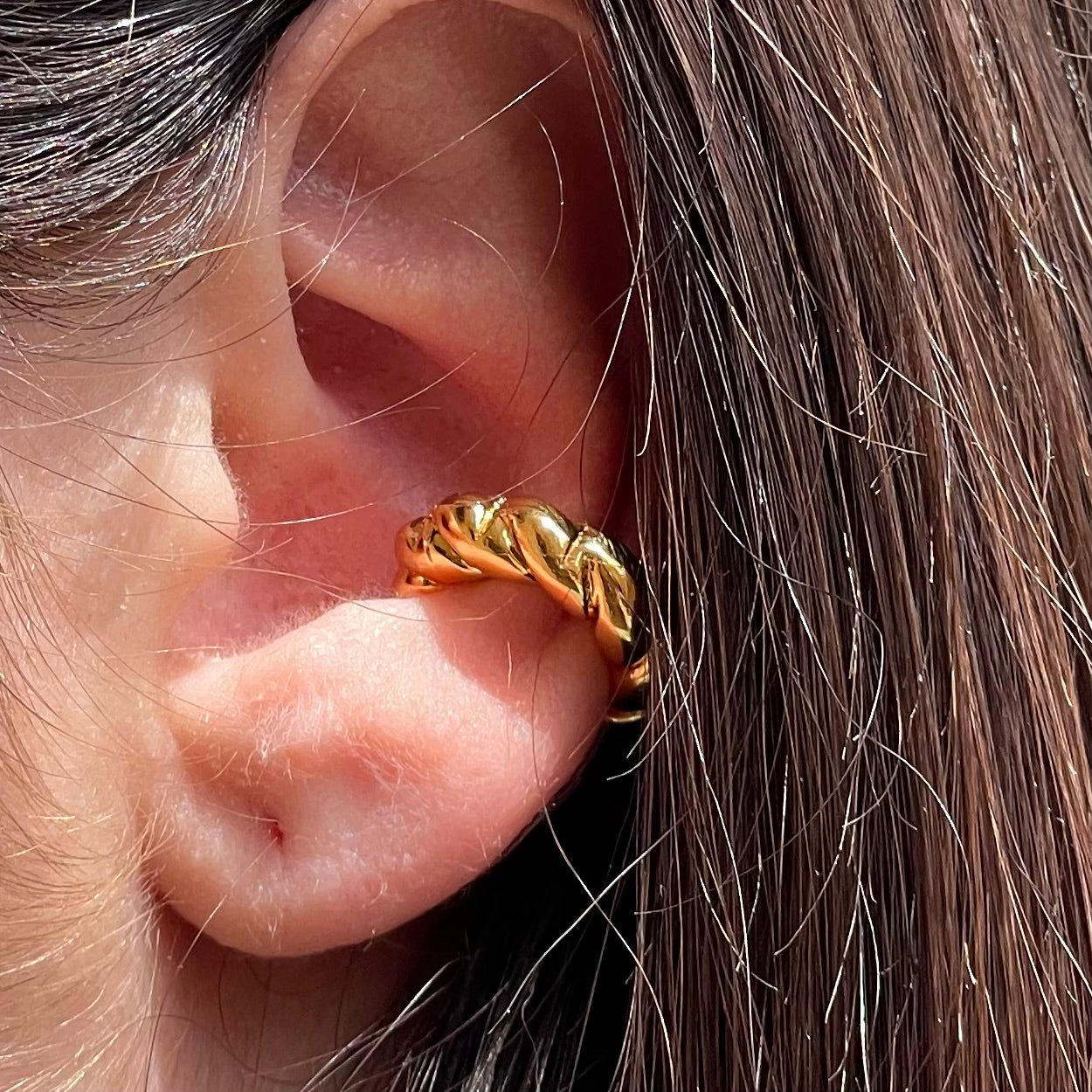Ear cuff croissant piccolo in 2 colori
