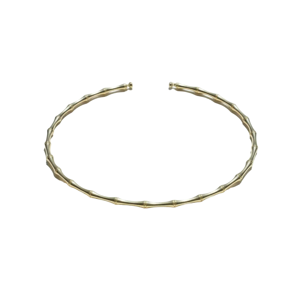 Collana rigida Bambù in 2 colori