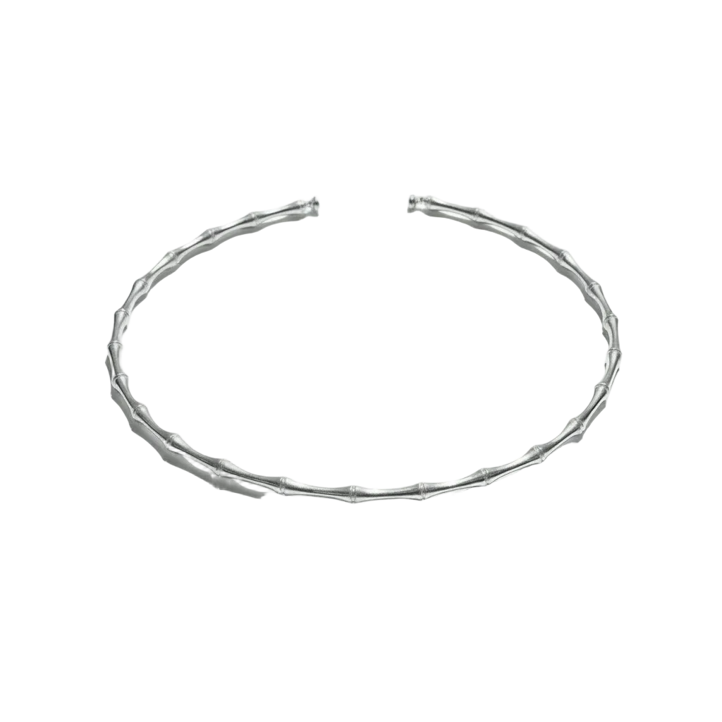 Collana rigida Bambù in 2 colori