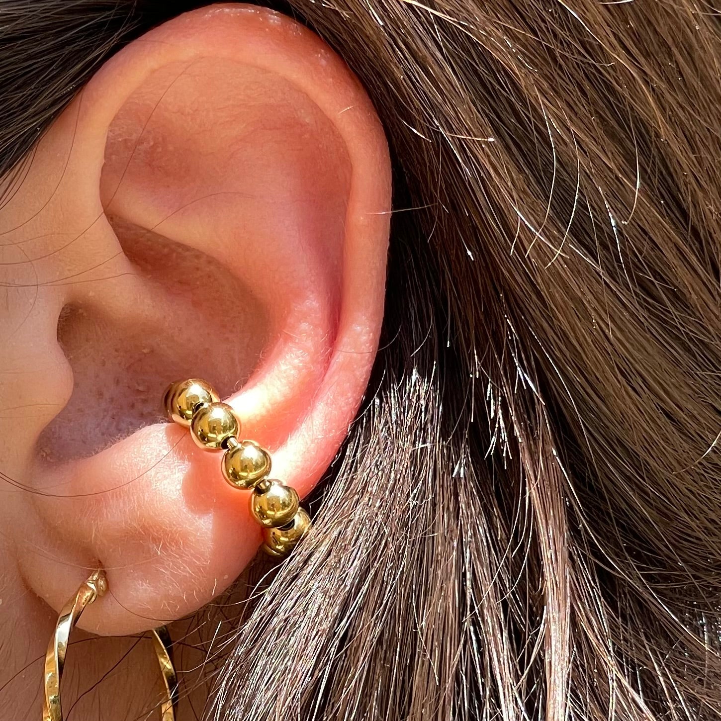 Ear cuff bubble in 2 colori