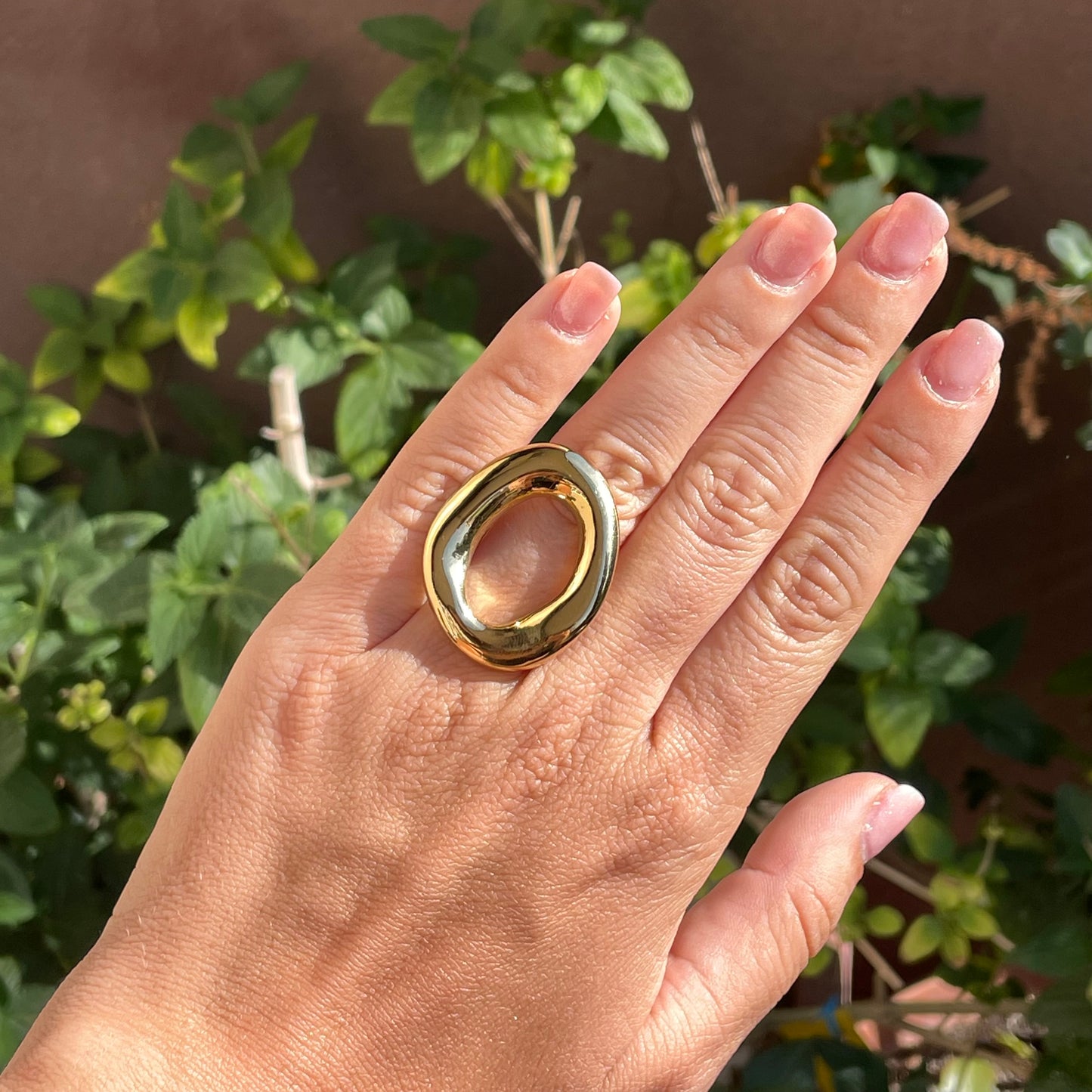 Anello circle in 2 colori