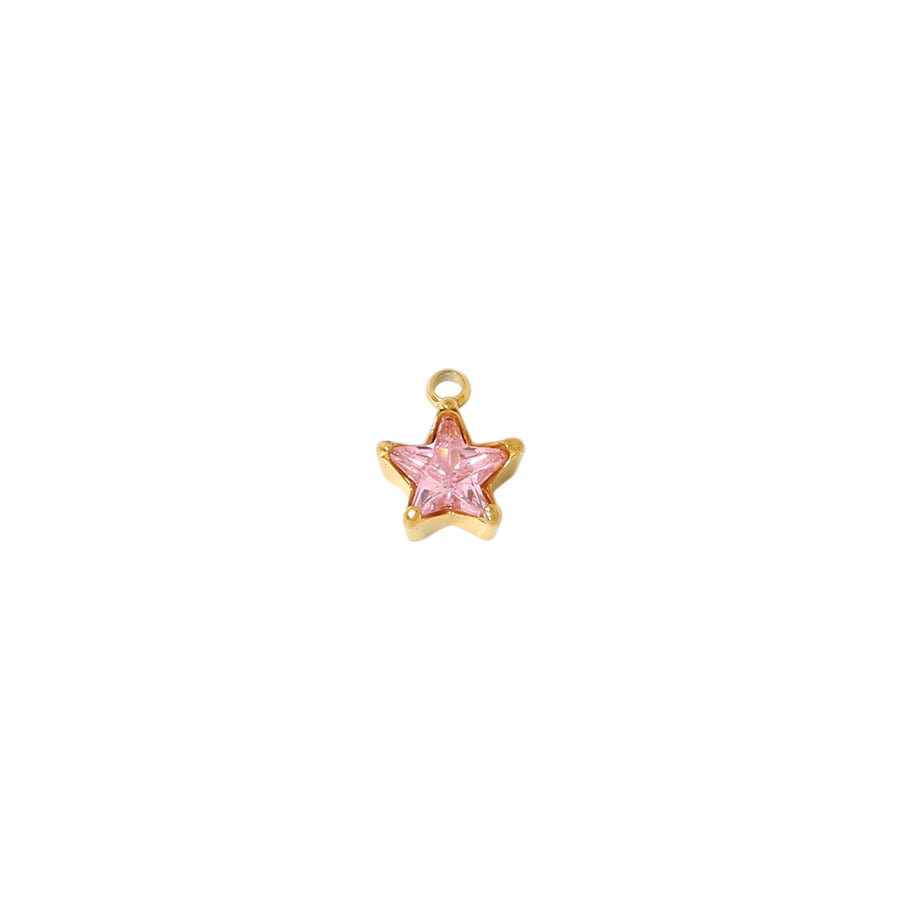 Charm Stella rosa