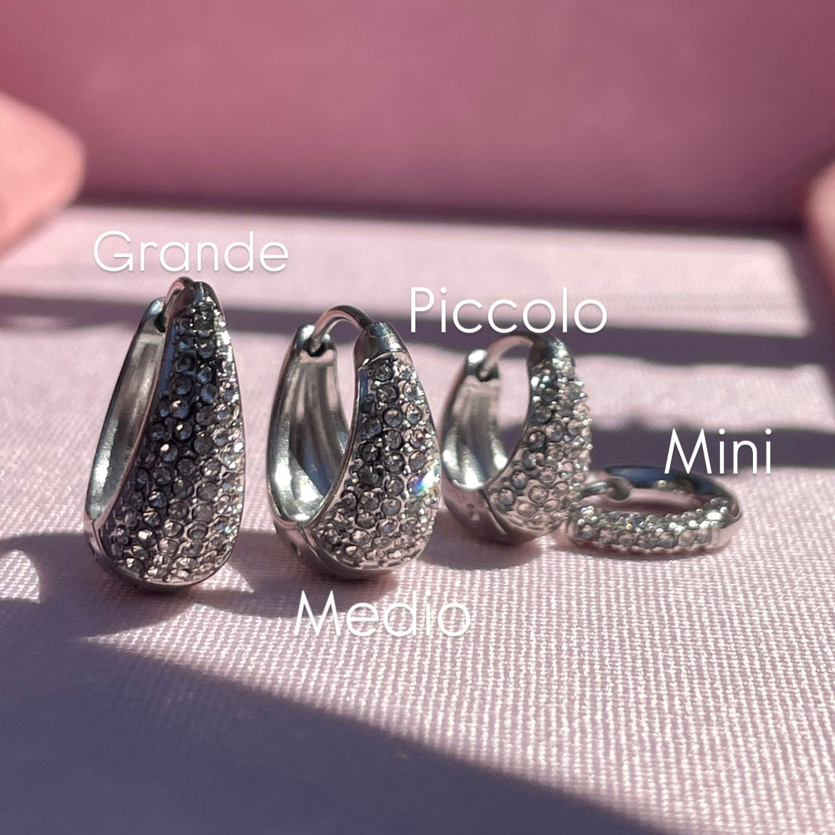 Cerchietto chunky glitter in 2 colori