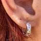 Cerchietto con zirconi arcobaleno