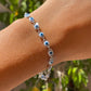 Bracciale con occhio di Allah in 9 colori
