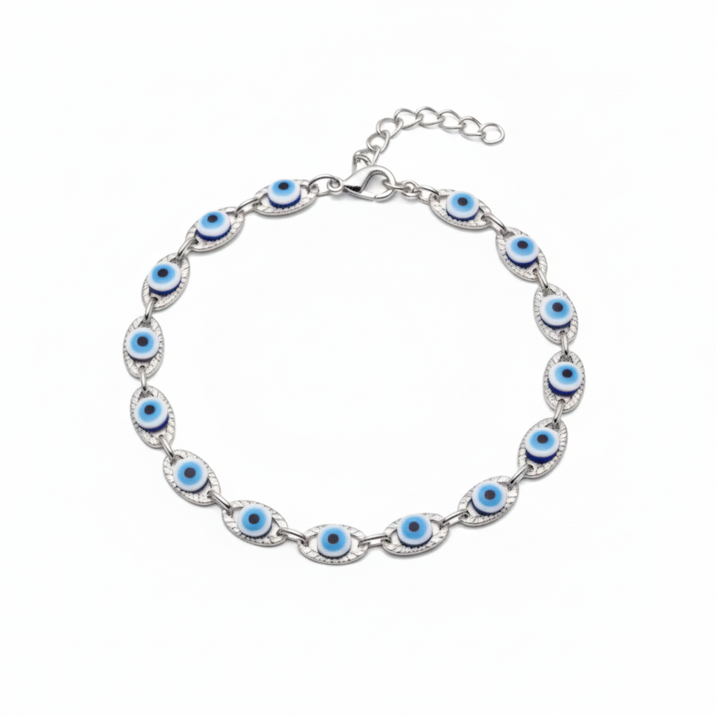 Bracciale con occhio di Allah in 10 colori