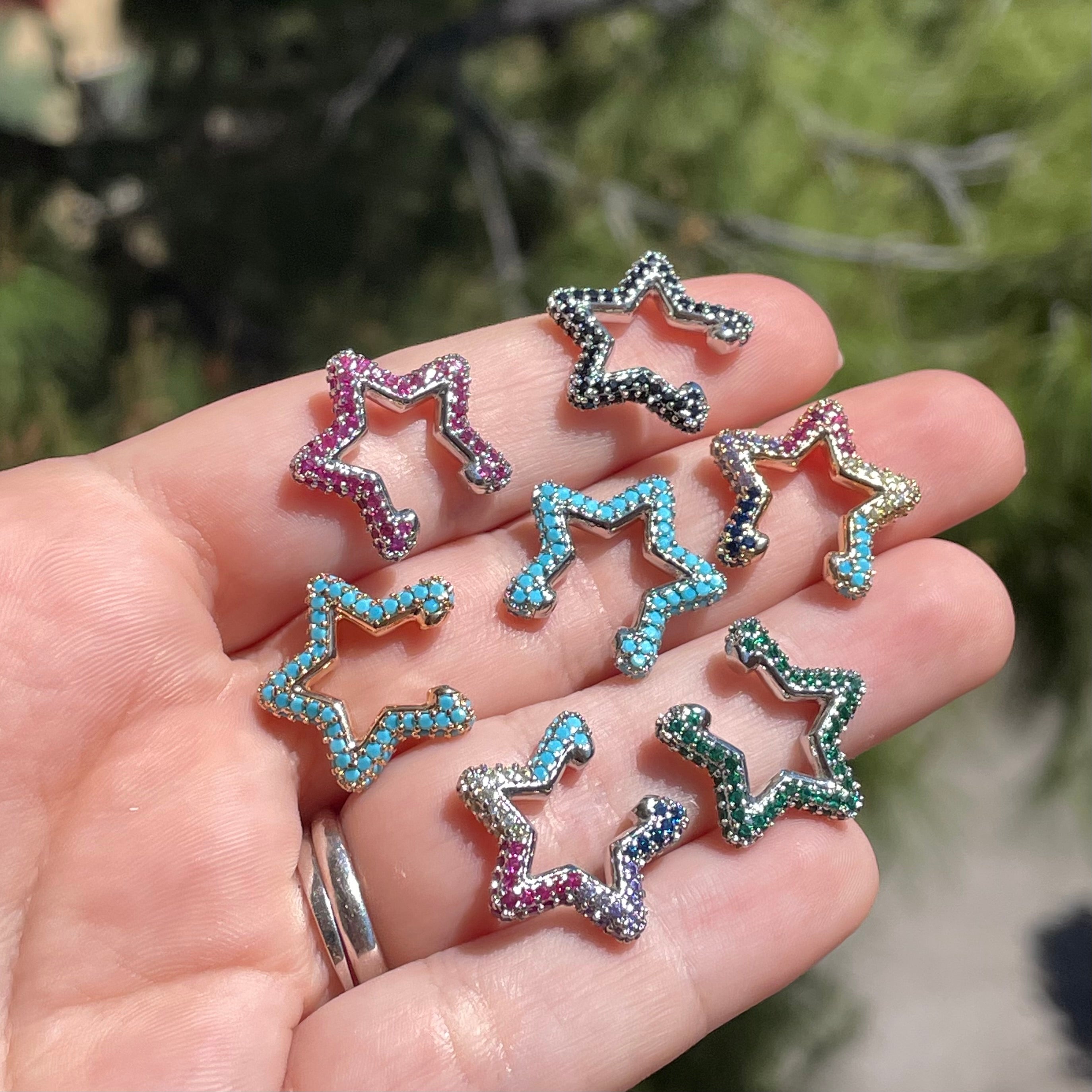 Ear cuff stella in 7 colori