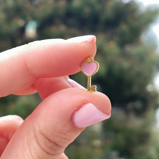 Charm Chiave del cuore
