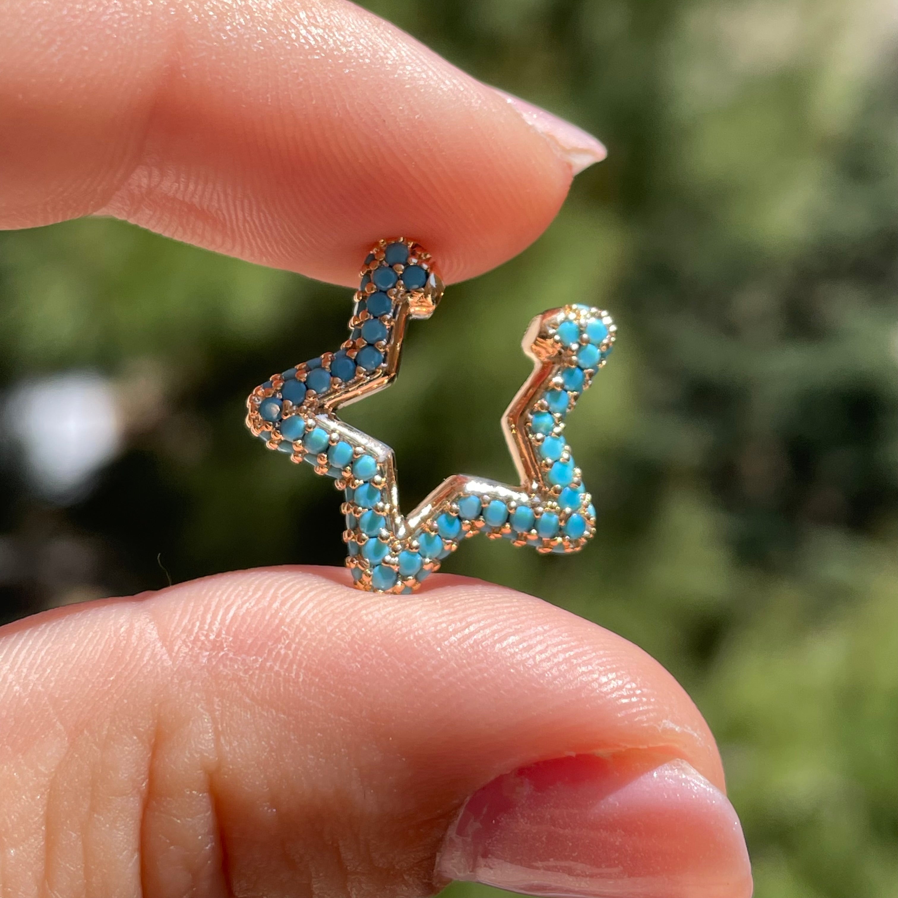 Ear cuff stella in 7 colori