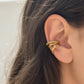 Ear cuff set bold line in 2 colori