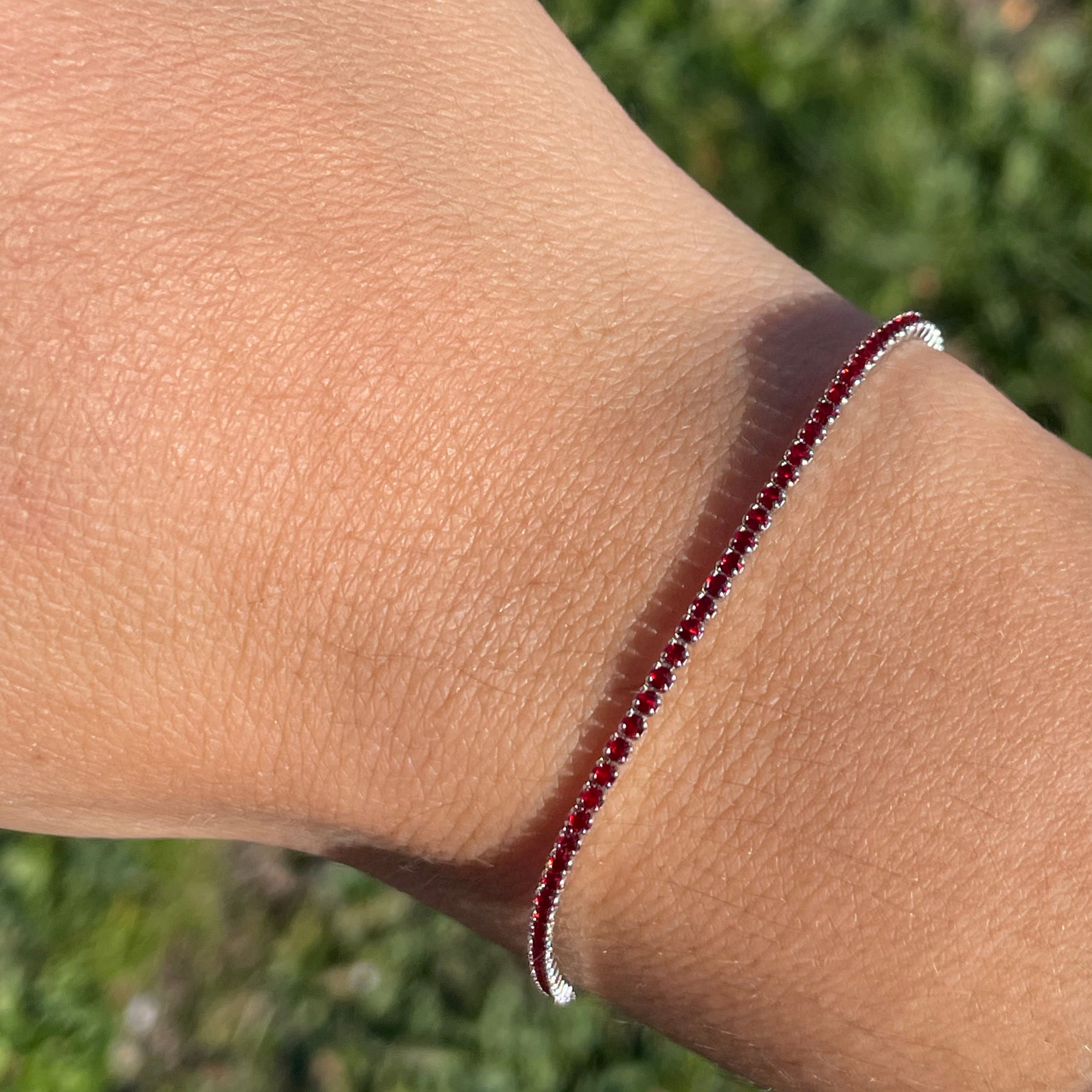 Bracciale tennis in 7 colori