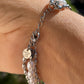 Bracciale di perle ovali in 2 colori