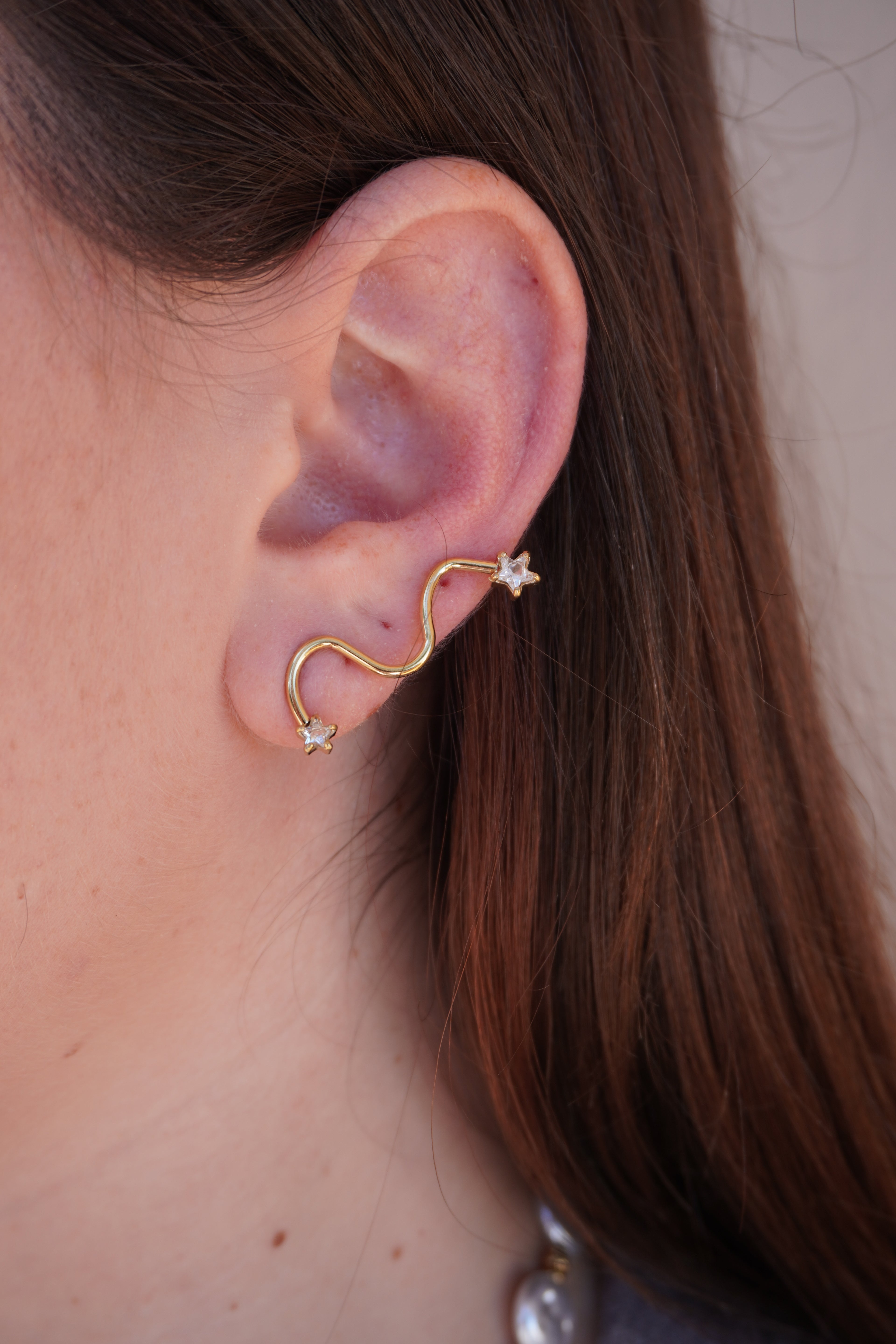 Orecchino stelle cadenti