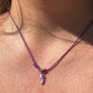 Charm cavalluccio marino lilla