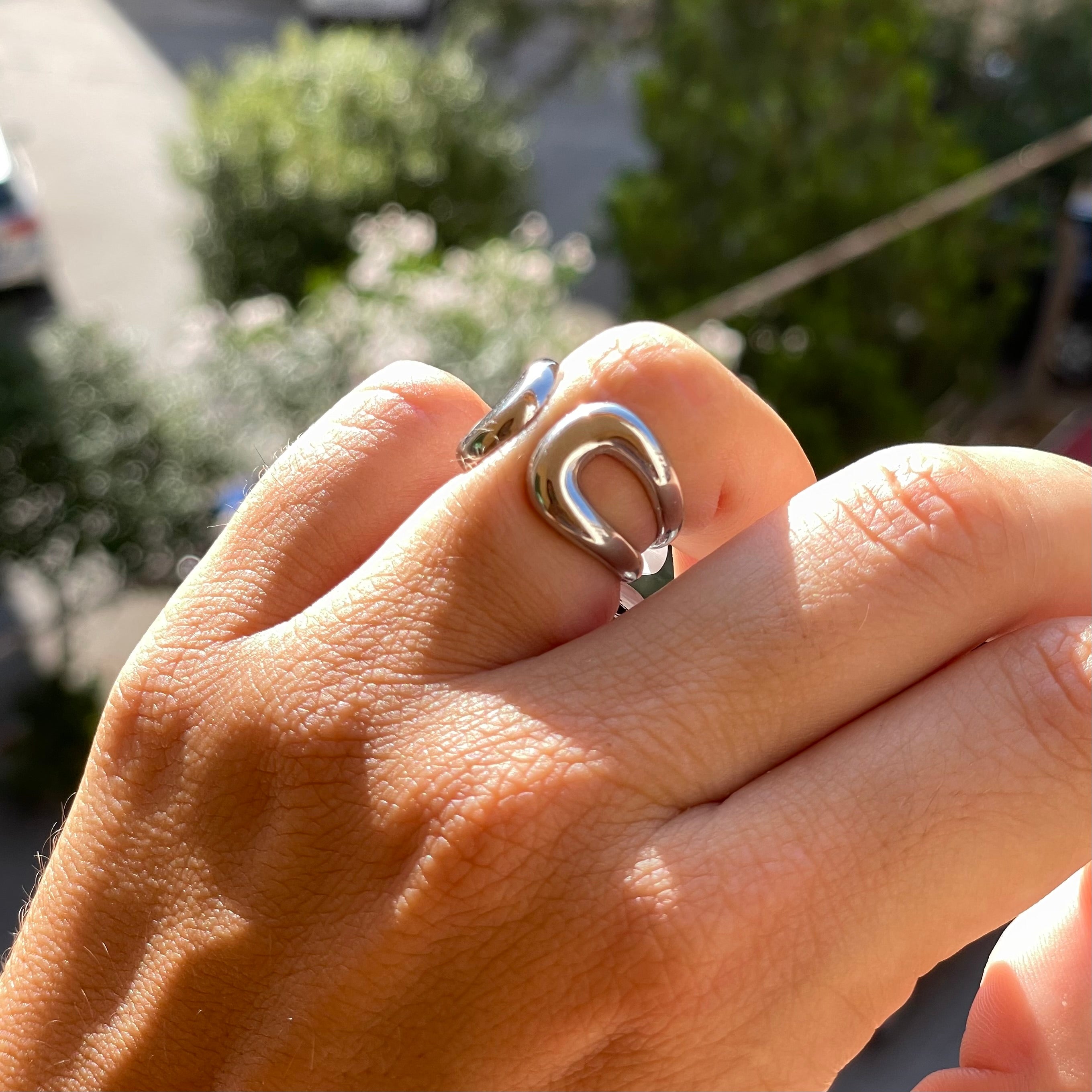 Anello avvolgimi in 2 colori