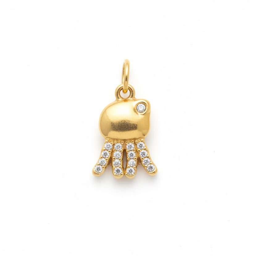 Charm medusa glitter