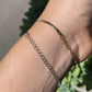 Bracciale snake piatto in 2 colori