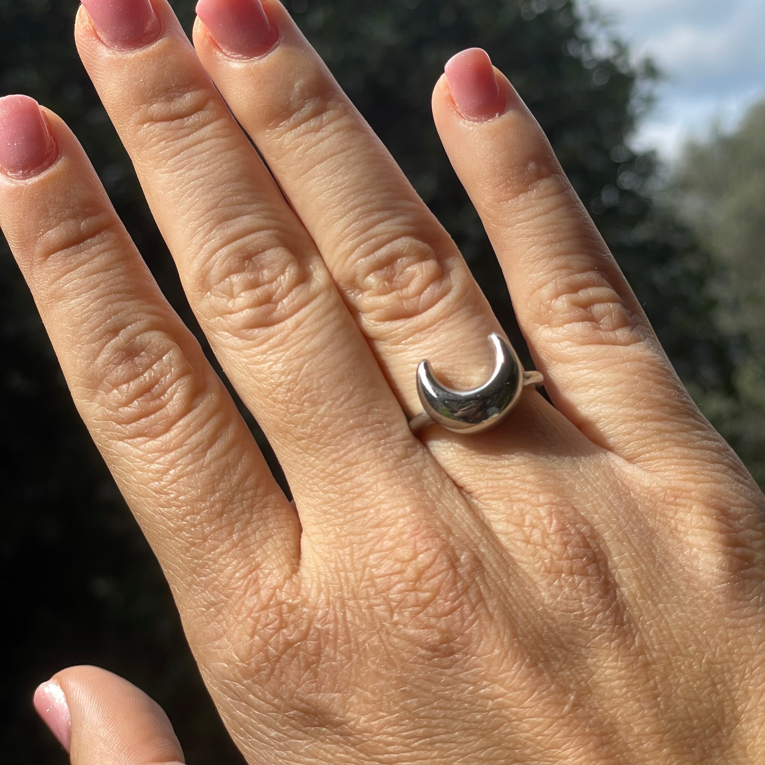 Anello luna 2 colori