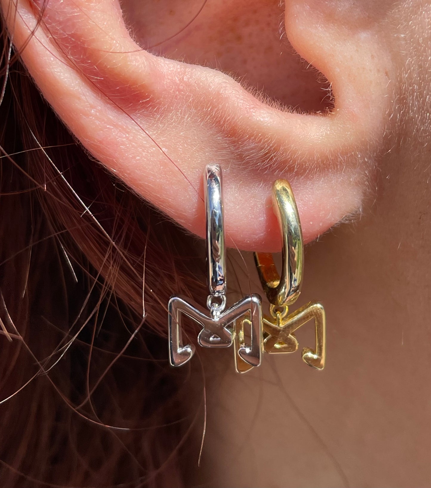 Orecchini Glowy Bow argento