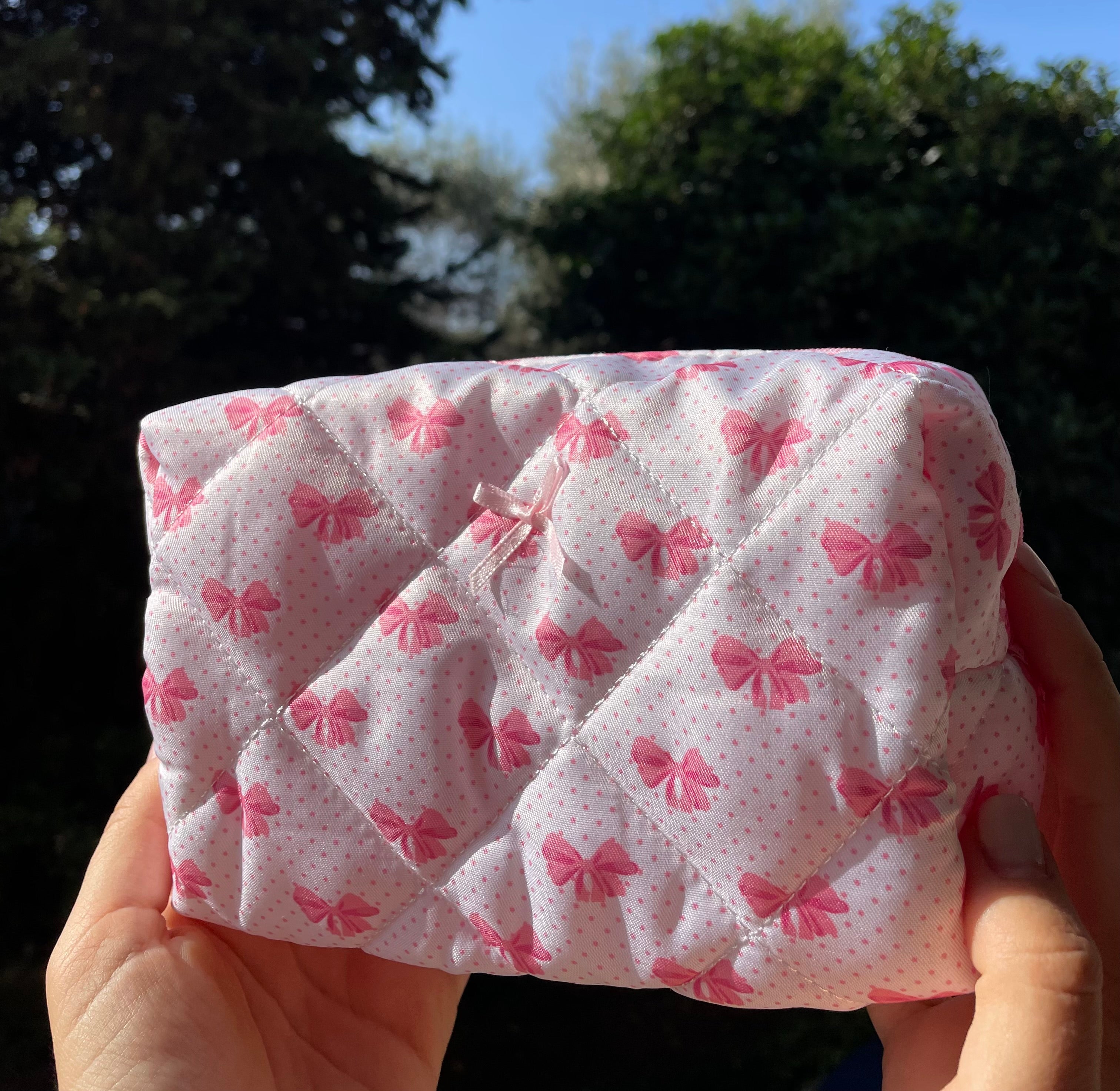 Beauty case fiocchi e pois