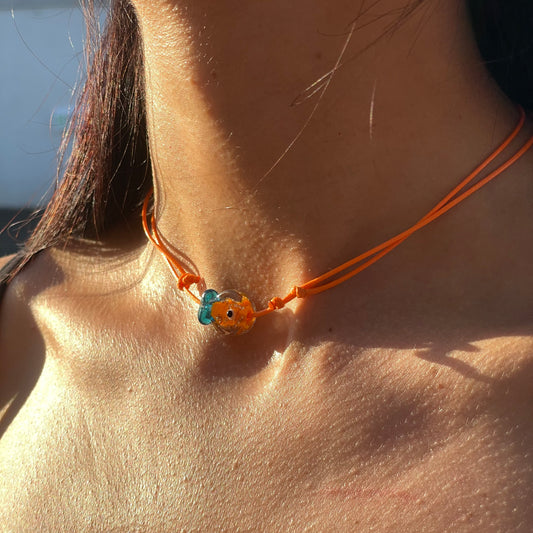 Collana pesciolino in 5 colori