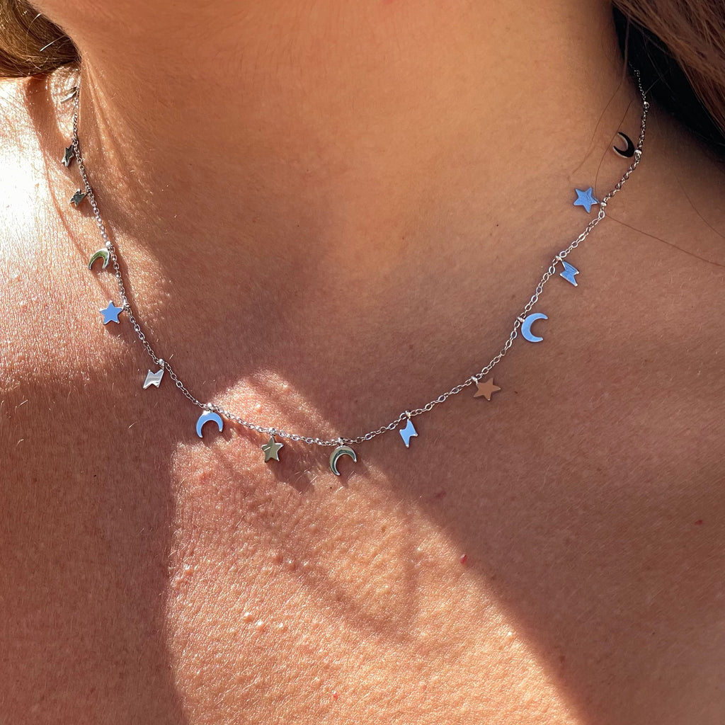 Collana universo in 2 colori