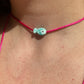 Collana con pesce a pois in 8 colori