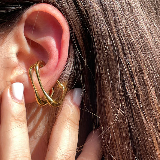 Ear cuff Fluid in 2 colori