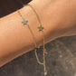 Bracciale via lattea in 2 colori