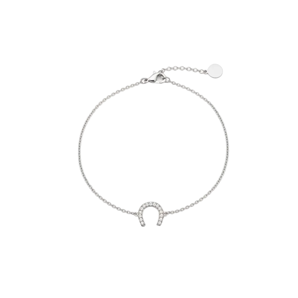 Bracciale ferro di cavallo in 2 colori