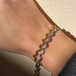 Bracciale ondulato in 2 colori