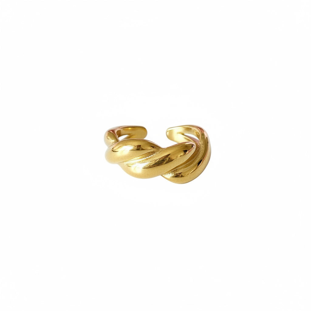 Anello knot in 2 colori