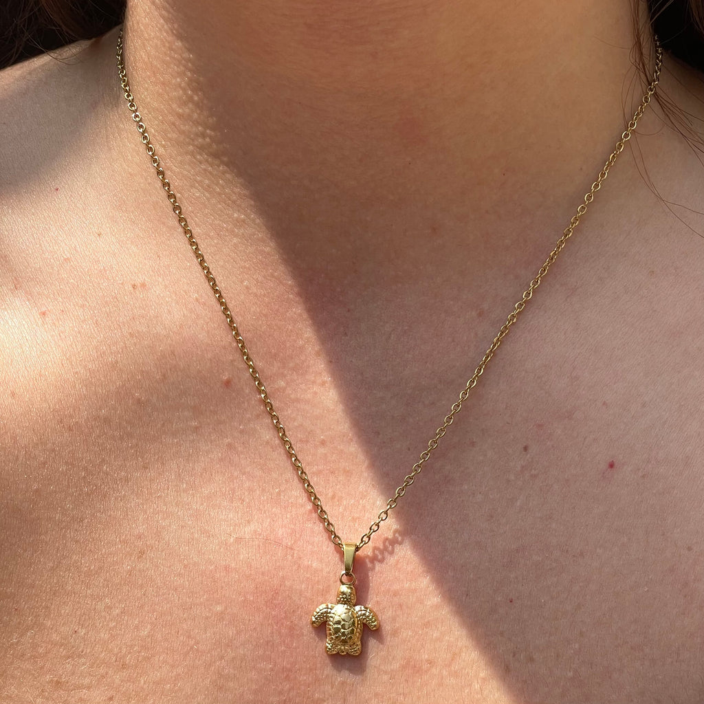 Collana tartarughina in 2 colori