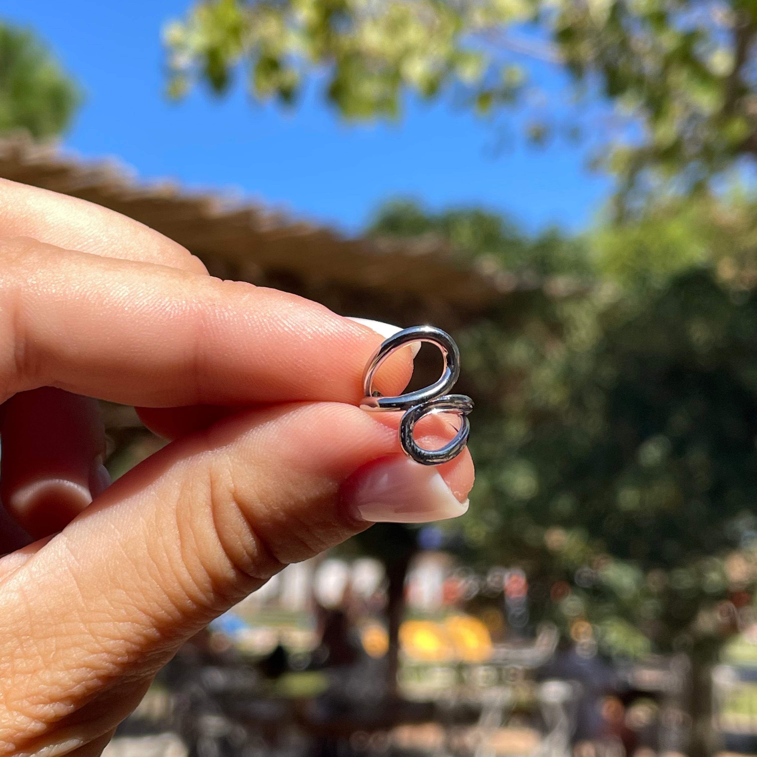 Ear cuff infinity in 2 colori