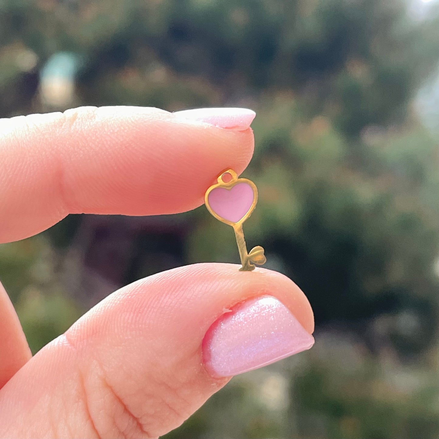Charm Chiave del cuore