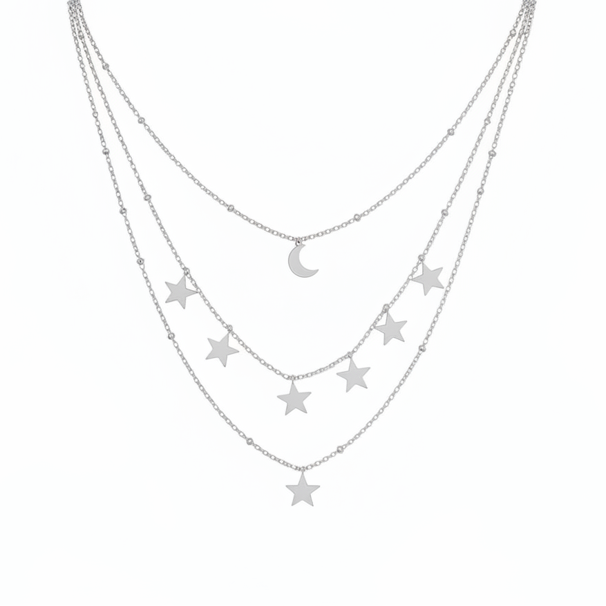 Collana Firmamento in 2 colori